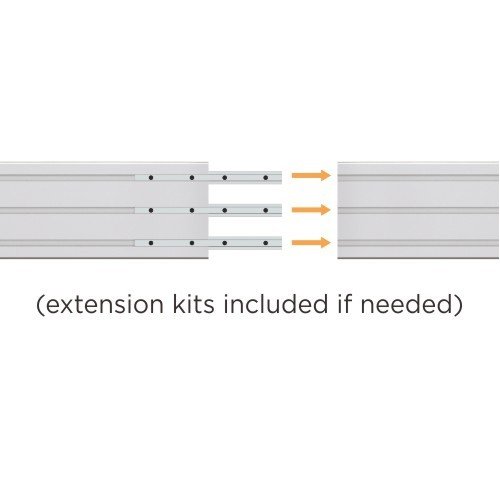 Mounting Rail for Video Wall Mount/Menu Board Mount (2000mm)